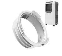 Portable Air Conditioner Hose Coupler - 5.1" & 5.9" Heat Resistant Coupler Of Exhaust Hose, AC Pipe Connector To Cooling Unit, Leak-Proof Adapter | Great Mobile Appliance Accessory