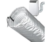 Portable Air Conditioner Hose Sleeve(Long and short styles)，Silver