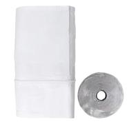 Portable Air Conditioner Window Seal Kit, Casement Ac Window Vent, Insulation Accessories Stop Exchange for Home Study Room Dormitory Apartment Office Bedroom Kitchen, White