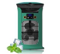 Portable Air Conditioner with Dual Mist,Portable Air Conditioners,USB Powered Mini Cooling Fan,3-Speed Fan,880ML Tank,for Home,Office or Bedroom (Green)