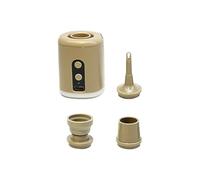 Portable Air Pump, Portable Small Electric Inflate Deflate Tool, Rechargeable Air Pump, 1600mAh Battersy, Multi-Functional with Camping Light for Vacuum Storage Bags and Others