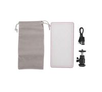 Portable Aluminium Alloy LED Fill Light for Phone Camera Photography Shooting Color Temperature 3200-5600K LED Colorful Display Screen