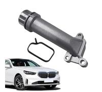 Portable Aluminum Coolant, Pipe Connector Universal 18.5 Cm, Heater Hose Junction System, Lightweight Quality Design Unit, Easy Install Gear, for Versatile Auto Cooling Repair Fitting Uses