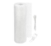 Portable Animal Fence - Reusable Anti-Rust Poultry Barrier Netting, Durable Temporary Outdoor Fence For Chickens, Rabbits, Cats And Dogs | Lawn Use During Outdoor Activities And Animal Protection
