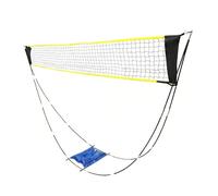 Portable Badminton Net Set, Foldable Sport Training Equipment, Portable Badminton Pickleball Net, Set with Stable Frame Design, Sports for Backyard Practice Vacation Camping Beach Park Court Gym