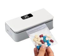 Portable Bag Sealing Machine - Handheld Magnetic Resealer, LED Indicator with Easy, Food, Storage Accessory, Kitchen Tool for Keeping Snacks Chips Sandwiches at Home Fridge