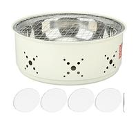 Portable Barbecue Grill Stainless Steel Mini Charcoal Grill Stove Multipurpose Outdoor Camping Picnics Food Grade Durable Lightweight