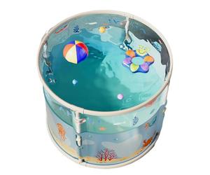 Portable Bathtub, Soaking Bathing Tub, Large Foldable Pool for Hot and Cold Baths, Space-Saving Design for Travel, Outdoor Use, Camping, Relaxation, Temporary Home Spa