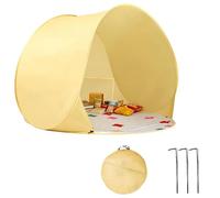 Portable Beach Tent - Automatic Foldable UV Resistant Sun Shelter, 57x57x43inches Breathable Camping Tent for Beach Outdoor Picnic Backyard Poolside Family Travel Use for Boys Girls