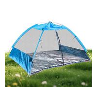 Portable Beach Tent, UPF 50 Sun Shelter with Pop-Up Canopy, Compact Outdoor Shade for 3-4 People, Excellent for Travel, Patio, Backyard, Family Trips, Summer Adventures, 78.74x78.74x55.12 inches