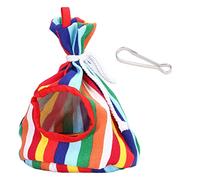 Portable Bird Resting Spot for Parakeets | Canvas Hanging Bed for Cages/Travel/Home | Foldable & Sturdy Parrot Resting Spot with Hook & Rope | Easy to Maintain & Store (3)