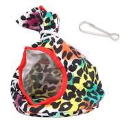 Portable Bird Resting Spot for Parakeets | Canvas Hanging Bed for Cages/Travel/Home | Foldable & Sturdy Parrot Resting Spot with Hook & Rope | Easy to Maintain & Store (2)