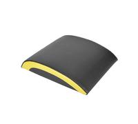 Portable Black And Yellow Waist Trainer Fitness Sit Up Pad Mat