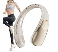 Portable Bladeless Neck Fan - 6-Speed Smart Control Wearable Personal Fan