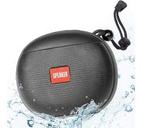 Portable Bluetooth Speaker, Ipx6 Waterproof Speaker 360° Hd Stereo, Bluetooth 5.0 Wireless Speaker 12W Subwoofer, Battery Life 12H Hands-Free Phone Support Fm Radio, Usb, Tf