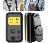 Portable Bluetooth Speaker,Mini Portable Bluetooth Speaker with Magnetic Clip,Ultra Portable Bluetooth 5.4 Speaker with Built-in Microphone for Music and Hands-Free Calls