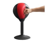Portable Boxing Ball, Adjustable Desk Punch Bag, Fitness Toy with Suction Base, Sturdy Rubber Ball, Desktop Equipment with Fun Design, Playroom Supplies for Gym Workplace School Wall