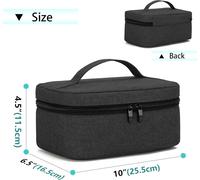 Portable Breast Pump Carry Bag Compatible With Willow And Elvie Breast Pumps,Breast Pump Bag For Working Mom,Bag Only,Black