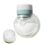 Portable Breast Pump, Small Electric Breastfeeding Pump, 3 Modes and 9 Levels, Silent, Compact Nursing Pumper, 5.08x4.65x4.61 inches, For Women Breastfeeding