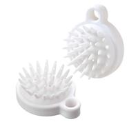 Portable Brush, Scalp Scrubber For Hair Growth, Massage Comb, 2 Pieces Head Scrubber, Scalp Massage, Scalp Brush, Massage Brush For Thanksgiving, Christmas, 3.35x1.18 inches