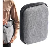 Portable Cable Organizer - Travel Cable Case | Electronic Accessories Organizer | Compact Cord Storage Bag | Travel Essentials | Water Resistant, Internal Zipper Layers, Carry Storage Bag