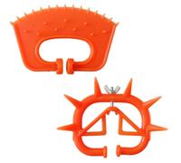 Portable Calf Nose Weaner - Cow Nose Thorn, Thick Cattle Rings, 2 Styles | Weaning Tool, Easy Install Farm Accessory, Preventive Livestock Device For Dairy Cows, Calves, Farm Animals, Ranch, Livestock