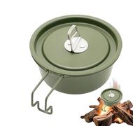 Portable Camping Bowl - 350ml Aluminum Alloy Cup, Lightweight Design for Daily Use Outdoor Cooking Gear for Picnic Travel Hiking Backpacking Family Activities Mixing Bowl Coffee Mug Camping Tableware