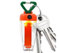 Portable Camping Light - Carrot-Shaped Rustic Pocket-Sized Hangable for Fishing Beach Barbecue Car Repair Climbing Yard Backyard Patio | USB Rechargeable LED Lantern with Adjustable Brightness for Out