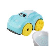 Portable Car Bath Toy, Wind Up Water Play, with Vehicle Lightweight Quality Build Design 5.5x9.5x7.5cm Unit, Easy Wind Gear, Fun Floating Toy, for Kids Bath and Outdoor Play Daily Uses Activities