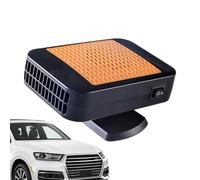 Portable Car Heater - ABS, 2,95 x 5,90 x 4,13 in Auto Heater Fast Heating | Defrosting Support 12 V Vehicle Interior Warming, Car Defroster For Winter Travel, Camping, Trucks, SUVs, Daily Commuting