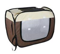 Portable Cat Dryer Cage | Anti-Hair Flying Pet Cage | Cat Hair Dryer Retaining Strap | Pet Drying Box for Car | Cat Cage for Car Use | Easy to Fold and Store, Perfect for Travel Or Home Use