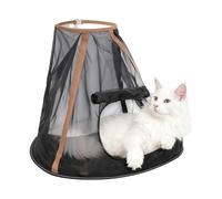 Portable Cat Hammock - Folding Tree Nest Bed, Soft Lounger Cushion, Anti-Bite Design with Reinforced Straps | Bed for Small Animals Sleep Rest Outdoor Camping Travel Yard Garden Patio