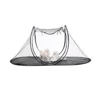 Portable Cat Playpen, Foldable Outdoor Puppy Playpen, Breathable Travel Pet Tent, Lightweight Kennel Crate, for Small Animals, Kittens, Puppies, 120x63x50cm/47.24x24.8x19.69 inches
