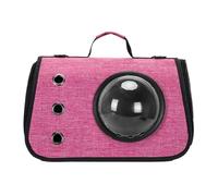 Portable Cat Travel Carrier, Puppy Travel Bag, Foldable Animal, Breathable Window Design, Easy to Carry, Lightweight, 1-2 Pets, Ideal for Hiking, Camping, Outdoor Adventures