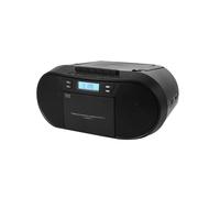 Portable CD Boombox CD Cassette Player Combo Recorder FM AM Radio MP3 Player with Remote Control EU Plug