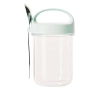 Portable Cereal & Milk Container - Cereal Oatmeal Salad Or Fruit Container | High Temperature Resistant Yogurt Container | Oats Jars Portable Cereal Containers | Healthy Meal Prep Cup for Snacking