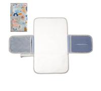 Portable Changing Pad, Lightweight Waterproof Mat, Travel Pad with Soft, Polyester Pads with Secure Stitching, Stroller Accessories Foldable Design, Nursery Daycare Hospital Picnic