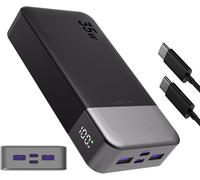 Portable Charger 20000mah, Portable Charger 35w, Fast Charging, Pd3.0 Qc4.0 External Battery For Phone With Led Display For Iphone 16 15, Galaxy, Tablet, Switch, Etc.