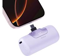 Portable Charger 5500 Mah New Generation, Small External Battery 22.5 W Quick Charge Usb-C For Iphone 16, 16 Plus, 16 Pro, 16 Pro Max, Ipad, Samsung Galaxy S24, S23, Android, Purple