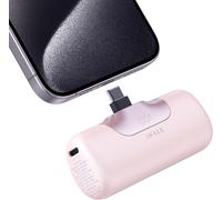 Portable Charger 5500 mAh New Generation, Small External Battery 22.5W Quick Charge USB-C for iPhone 16, 16 Plus, 16 Pro, 16 Pro Max, iPad, Samsung Galaxy S24, S23, Android, Pink