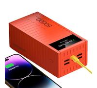 Portable Charger Bank - 66 W Power Bank à débit rapide, banque d'énergie polyvalente | Chargeur extérieur pour camping, randonnée, voyage, chargeur portable pour aventures, banc d'alimentation