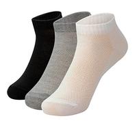 Portable chaussettes compressées, Fulltime 3 paire chaussettes jetables voyage d'affaires hommes femmes coton respirant mince chaussettes