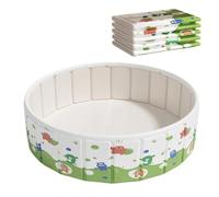 Portable Children's Pool Foldable Water Play Tub for Outdoor Fun