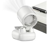 Portable Clip Fan, Foldable Mini Cooling Device, 3 Speed Clamp Wearable Fan, Hands Free Air Circulator Personal Shirt Hat Waist Belt Cooling Tool for Home Office Travel Outdoor Fishing Stroller Use