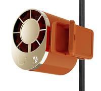 Portable Clip Fan System, Clamp Cooling Air Blower, 3 Speed Ventilation Device, Waist Mounted Cooling Unit, Camping Travel Automotive Use Support, Truck Sedan Outdoor Business Trip Vacation Comfort