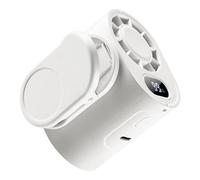 Portable Clip Fan, USB Rechargeable Cooling Device, 5 Speed Adjustable Fan with Flexible Rotation Design, Lightweight Personal Cooling Accessory, Fans with Minimal Style, Desk Use for Office
