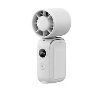 Portable Clip On Fan - ABS, 360 Degree Rotating Mini Handheld Rechargeable Fan, Travel Cooling Device | Personal Desk Fans, Portable Breeze Clip Fans For Camping Beach Hiking Office Desk Fishing