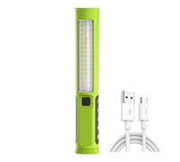 Portable COB Foldable Work Lamp Magnetic Light Car Repair Light Red/Blue Warning Light Outdoor Emergency Inspection Lamp