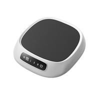 Portable Coffee Warmer, Adjustable Temperature Heater, Mug Heating Plate with Safety Auto Shutoff, Cup Accessory, Smart Coaster with Multi Level Settings, Beverage Gadget for Coffee Tea Milk