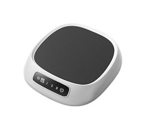 Portable Coffee Warmer, Adjustable Temperature Heater, Mug Heating Plate with Safety Auto Shutoff, Cup Accessory, Smart Coaster with Multi Level Settings, Beverage Gadget for Coffee Tea Milk